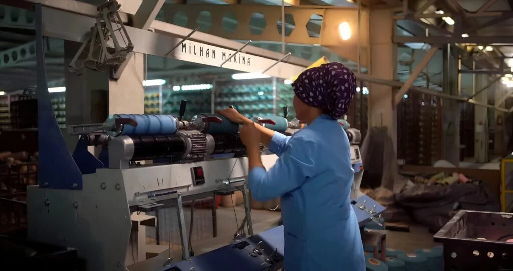 Skilled Workforce in france Textile & Carpet Factory